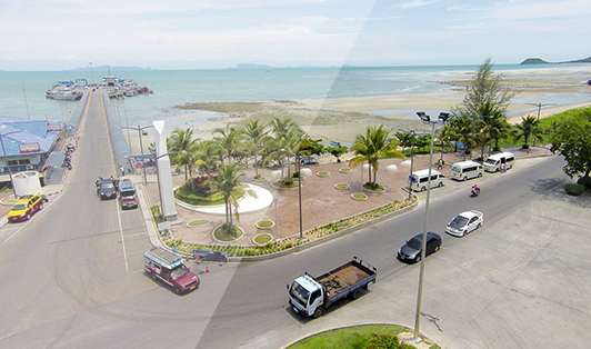 How to get from Surathani to Koh Samui
